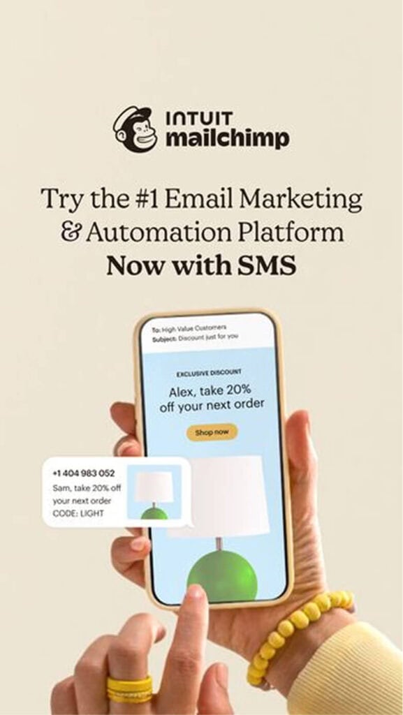 Intuit Mailchimp Ad Template Try Email Marketing