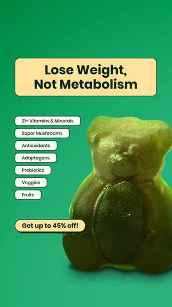 Lose Weight, Not Metabolism Gruns Free Static Ad Template