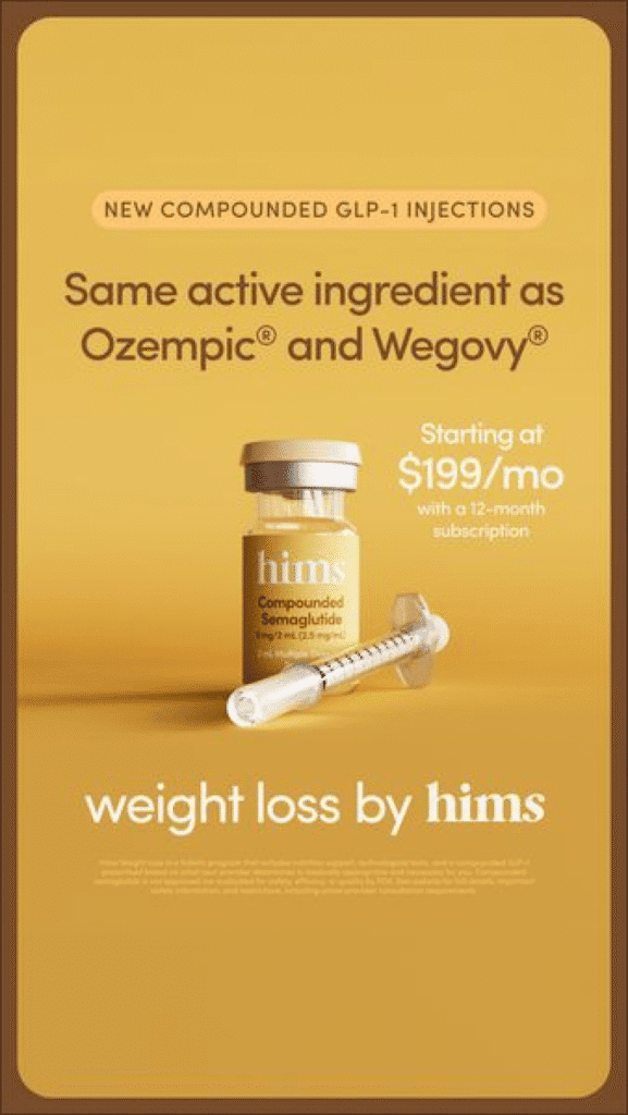 Weight Loss by Hims Free Static Ad Template
